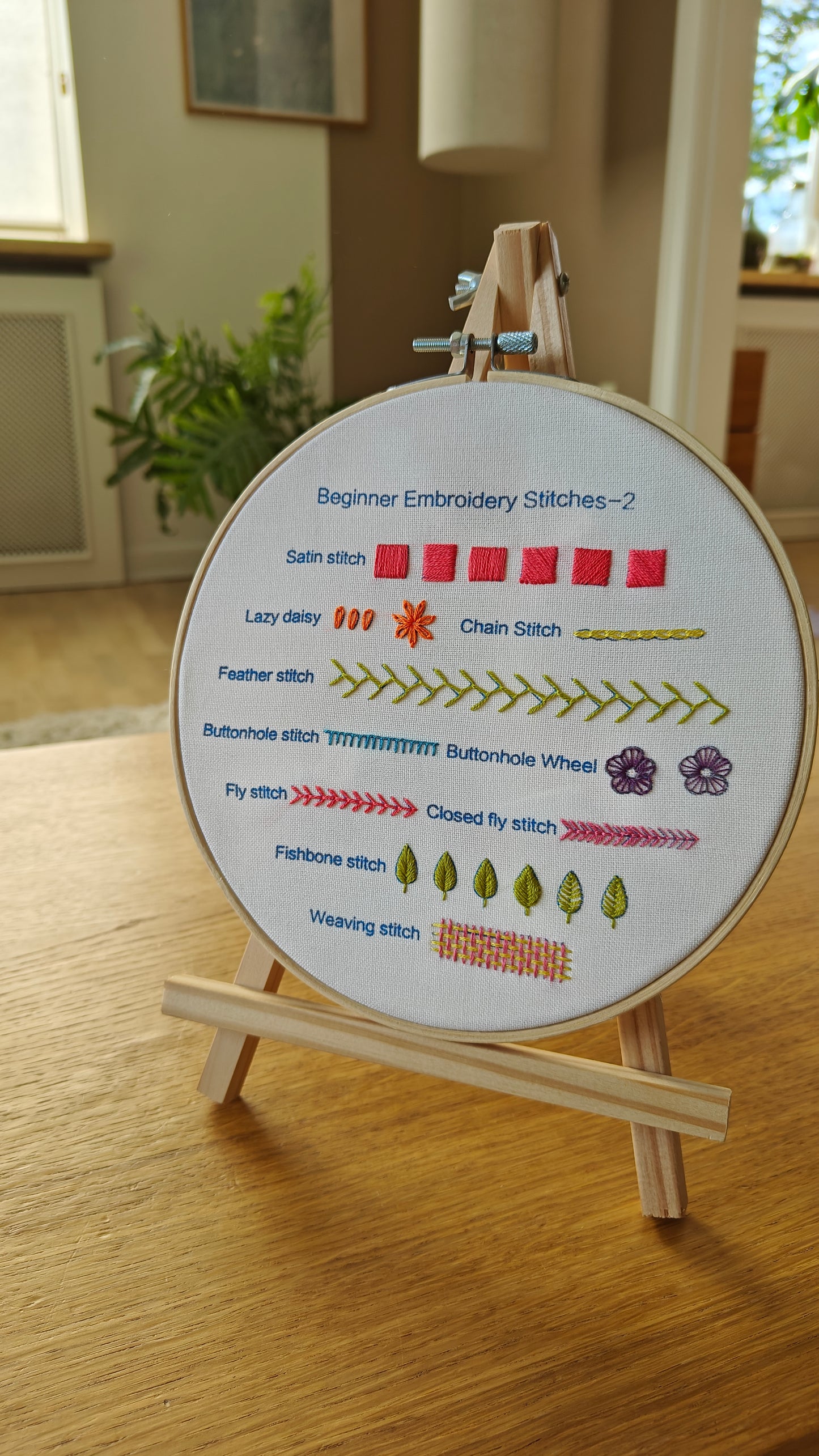 DIY Embroidery Stitch Practice Kit