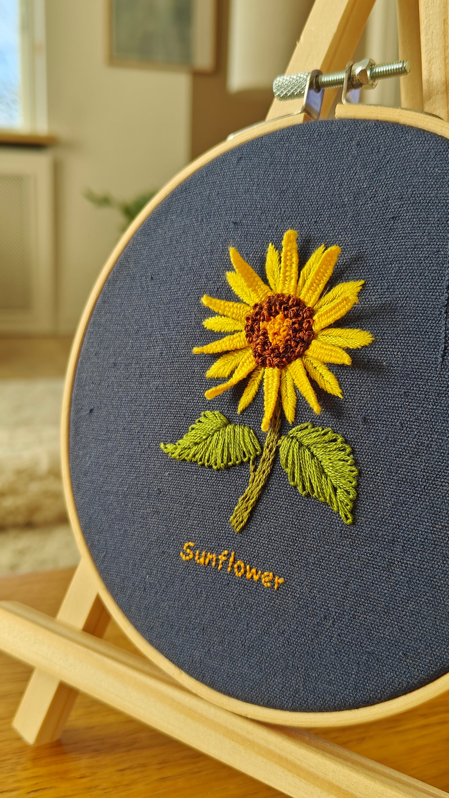 DIY Sunflower - Embroidery Kit