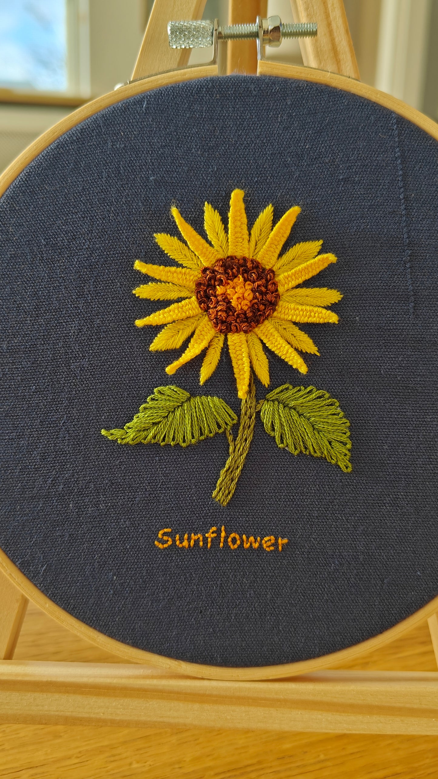 DIY Sunflower - Embroidery Kit