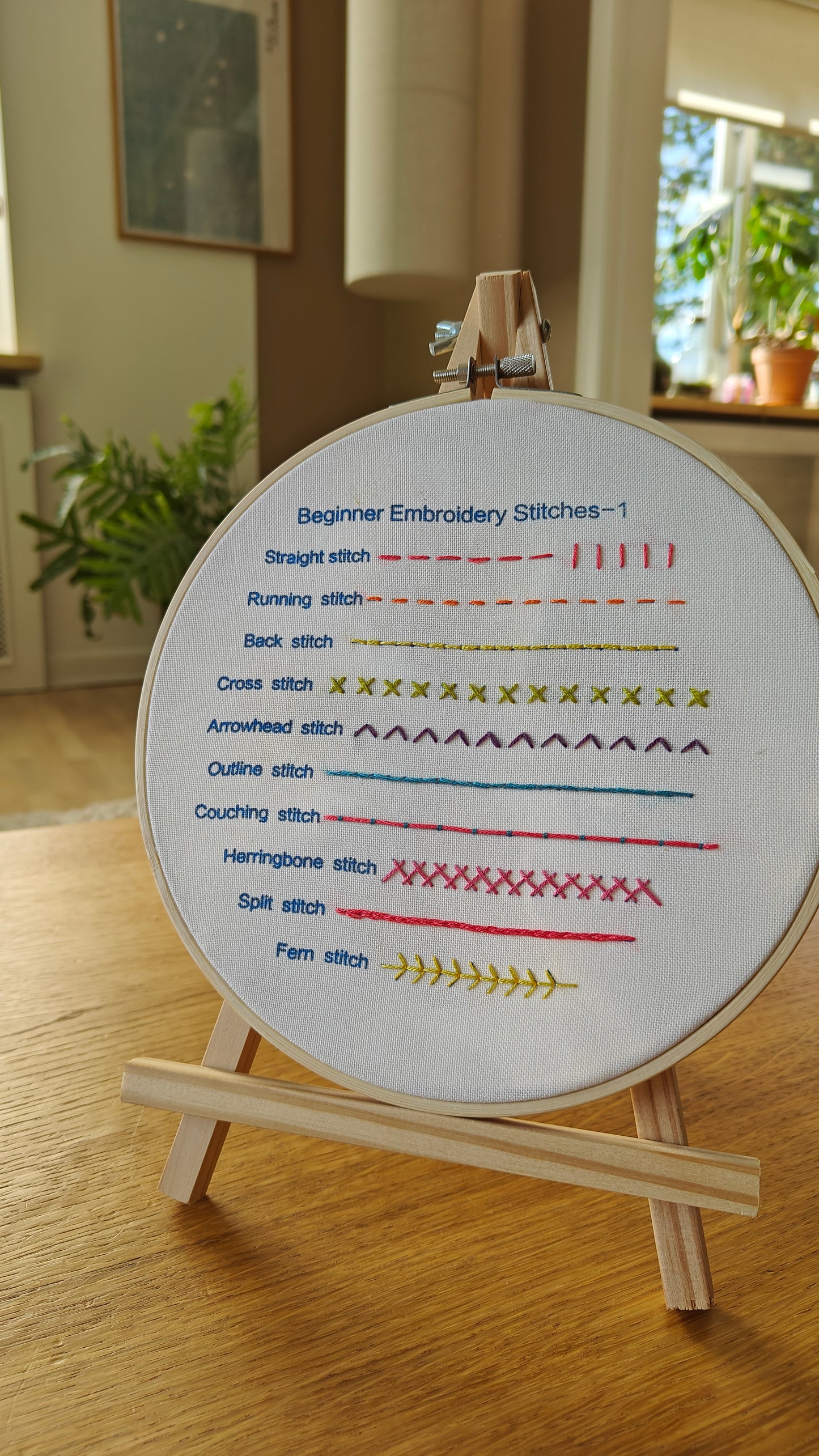 DIY Embroidery Stitch Practice Kit