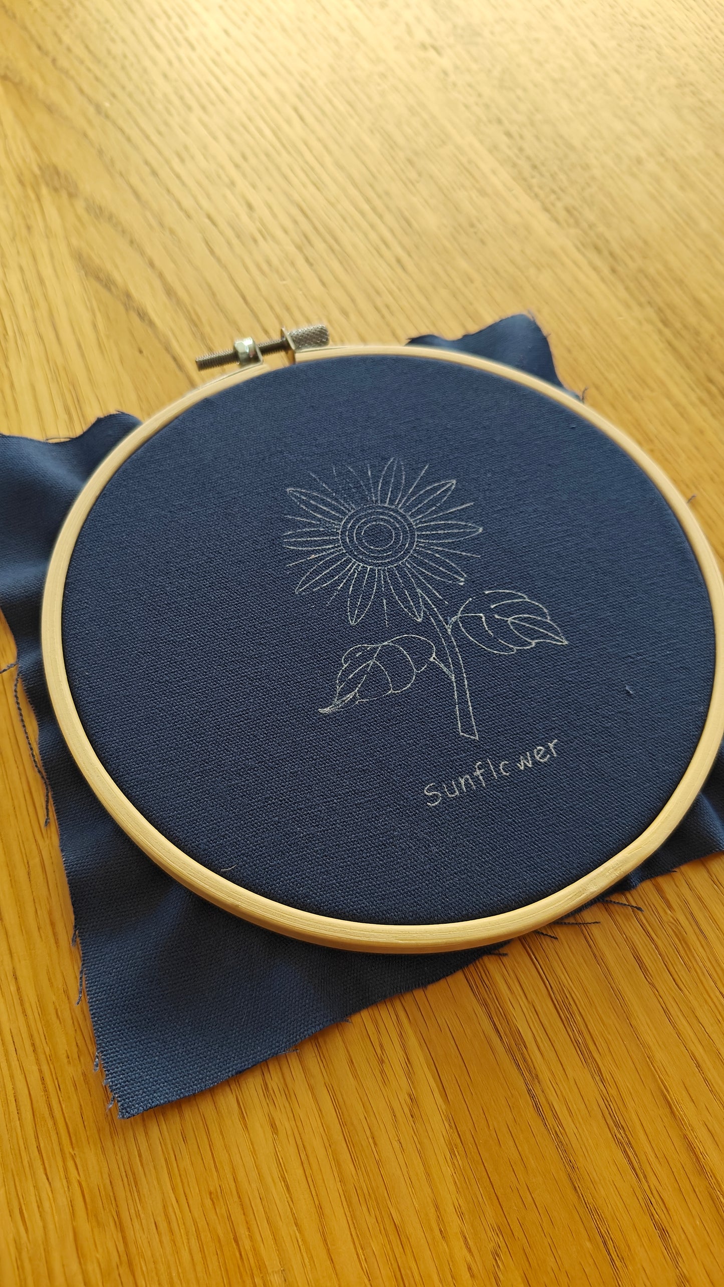 DIY Sunflower - Embroidery Kit