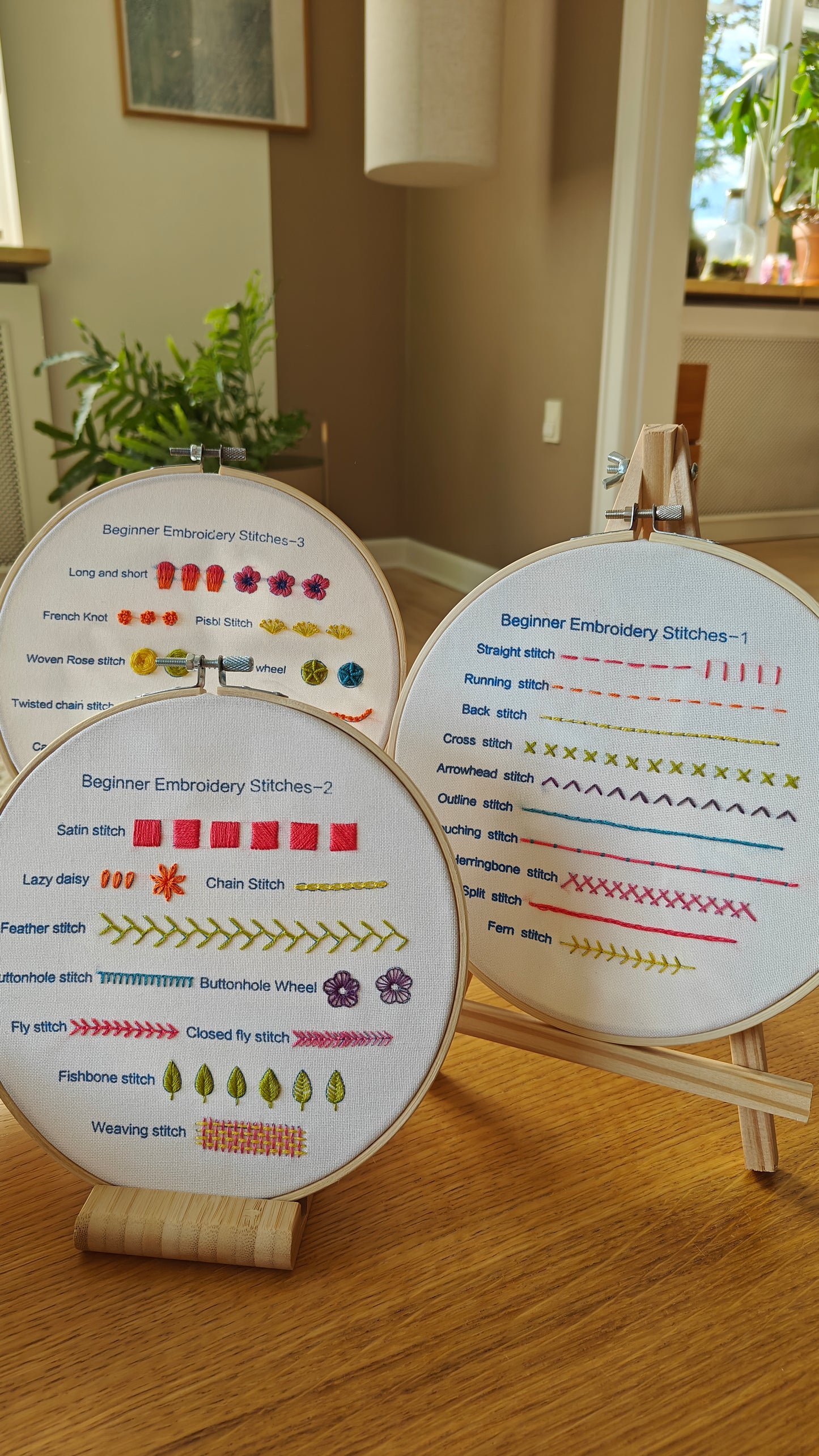 DIY Embroidery Stitch Practice Kit