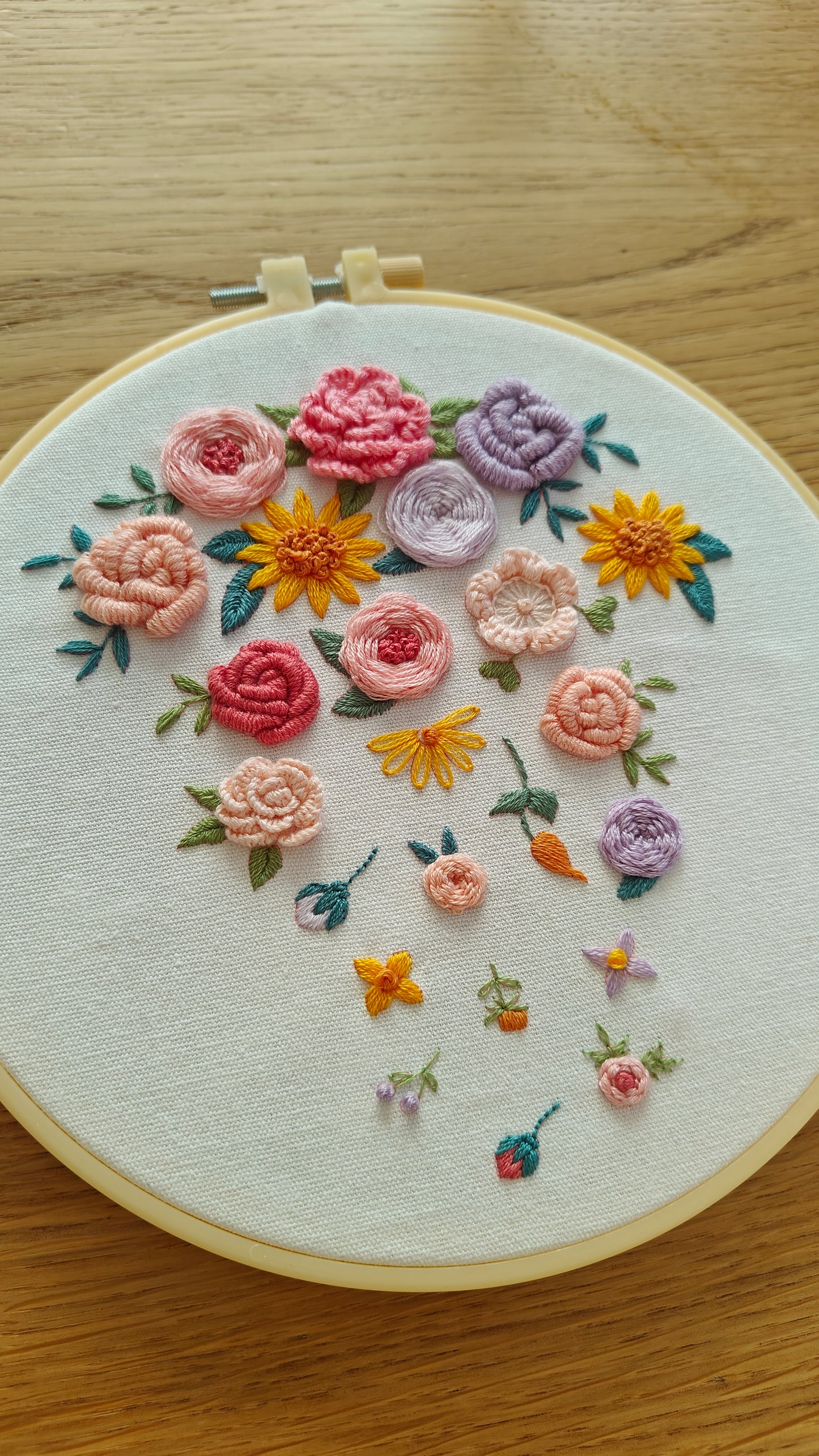 DIY Flowers - Embroidery Kit