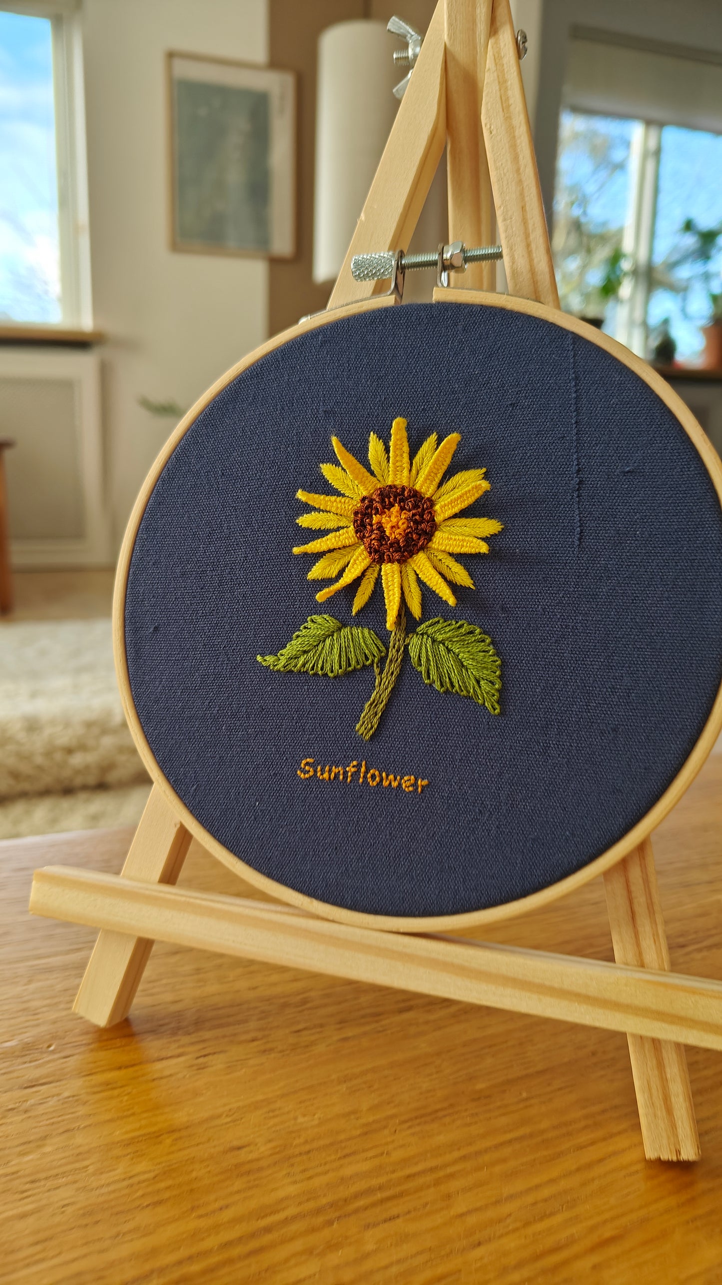 DIY Sunflower - Embroidery Kit